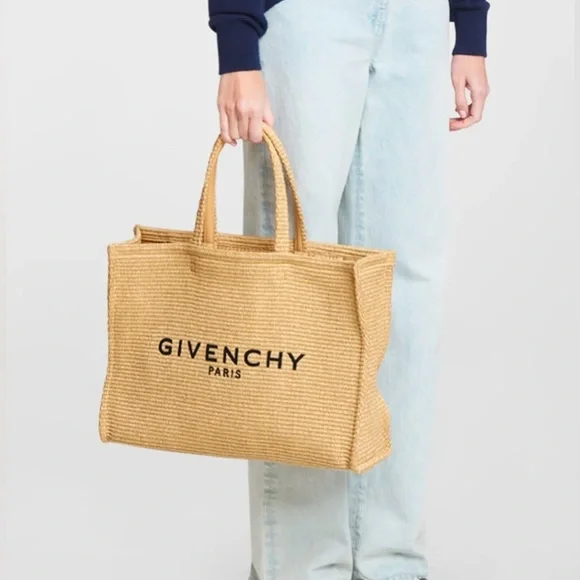 Givenchy Authentic Medium G-Tote Bag in Cotton - Picture 1 of 15